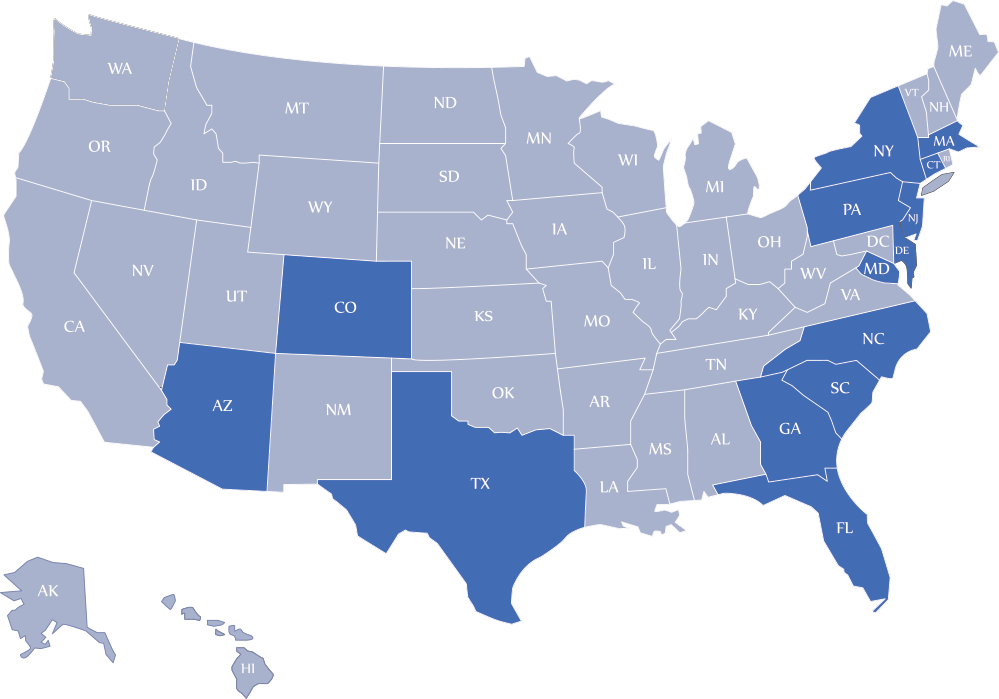 2023 First Credit Corporation Coverage Map